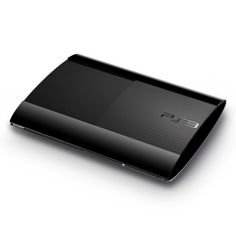 Solid State Black - Sony PS3 Super Slim Skin