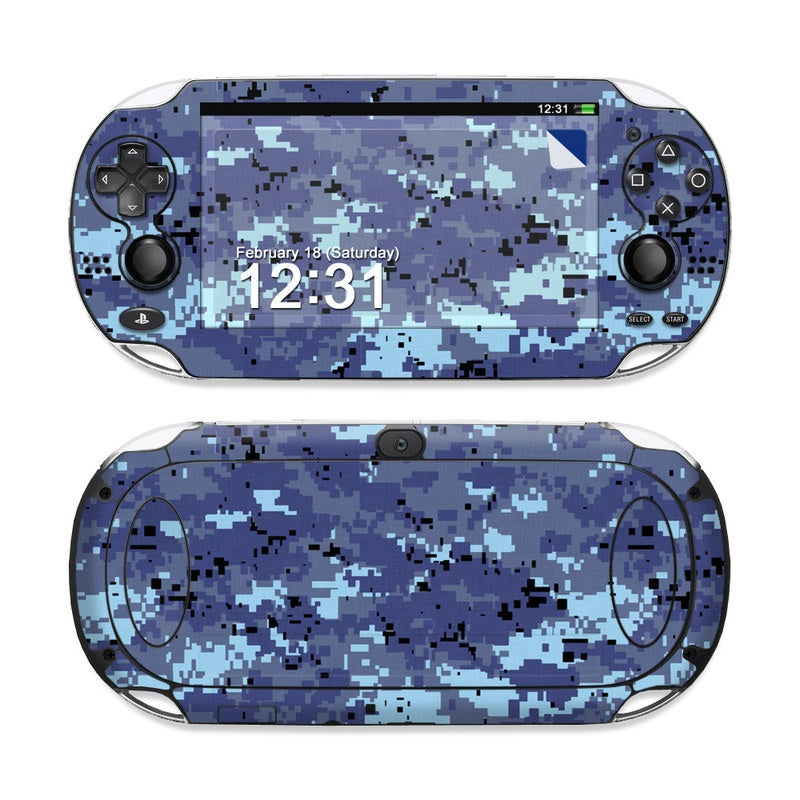 Digital Sky Camo - Sony PS Vita Skin