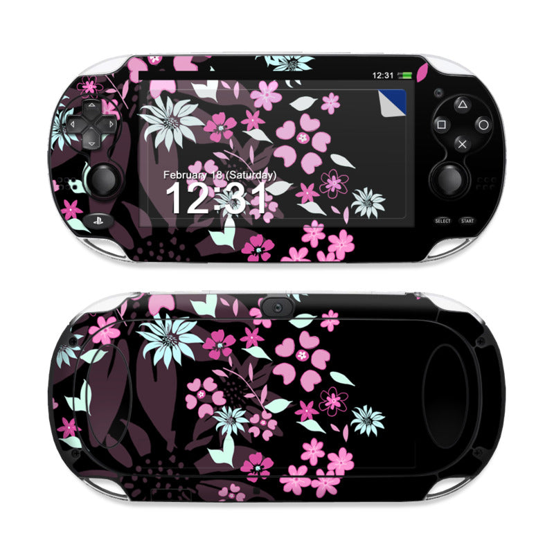Dark Flowers - Sony PS Vita Skin