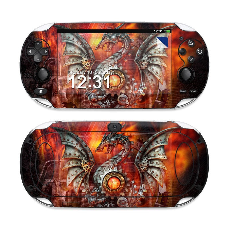 Furnace Dragon - Sony PS Vita Skin