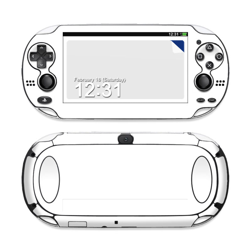 Solid State White - Sony PS Vita Skin