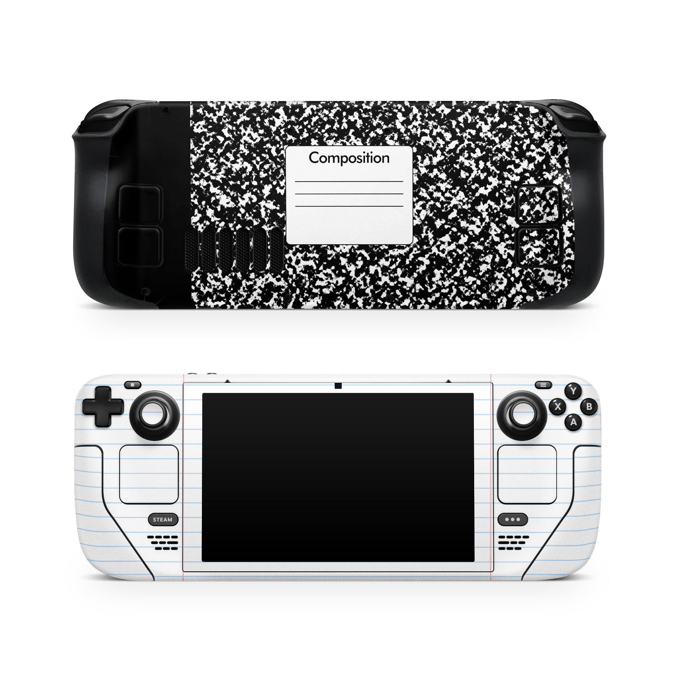 Composition Notebook - Valve Steam Deck Skin
