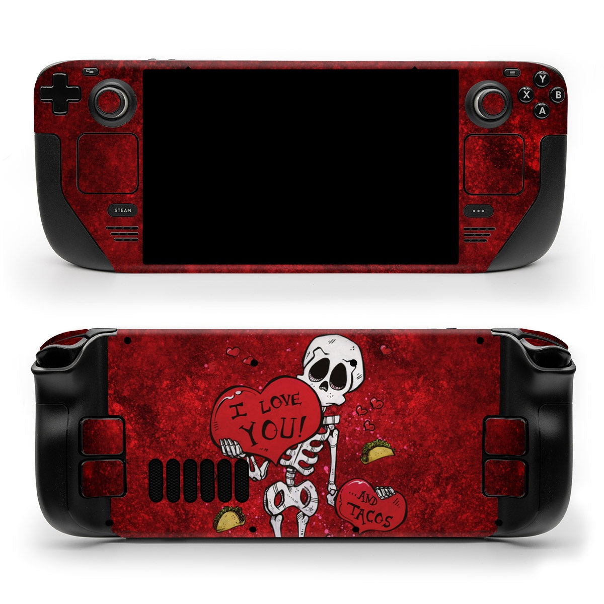 I Love You And Tacos - Valve Steam Deck Skin