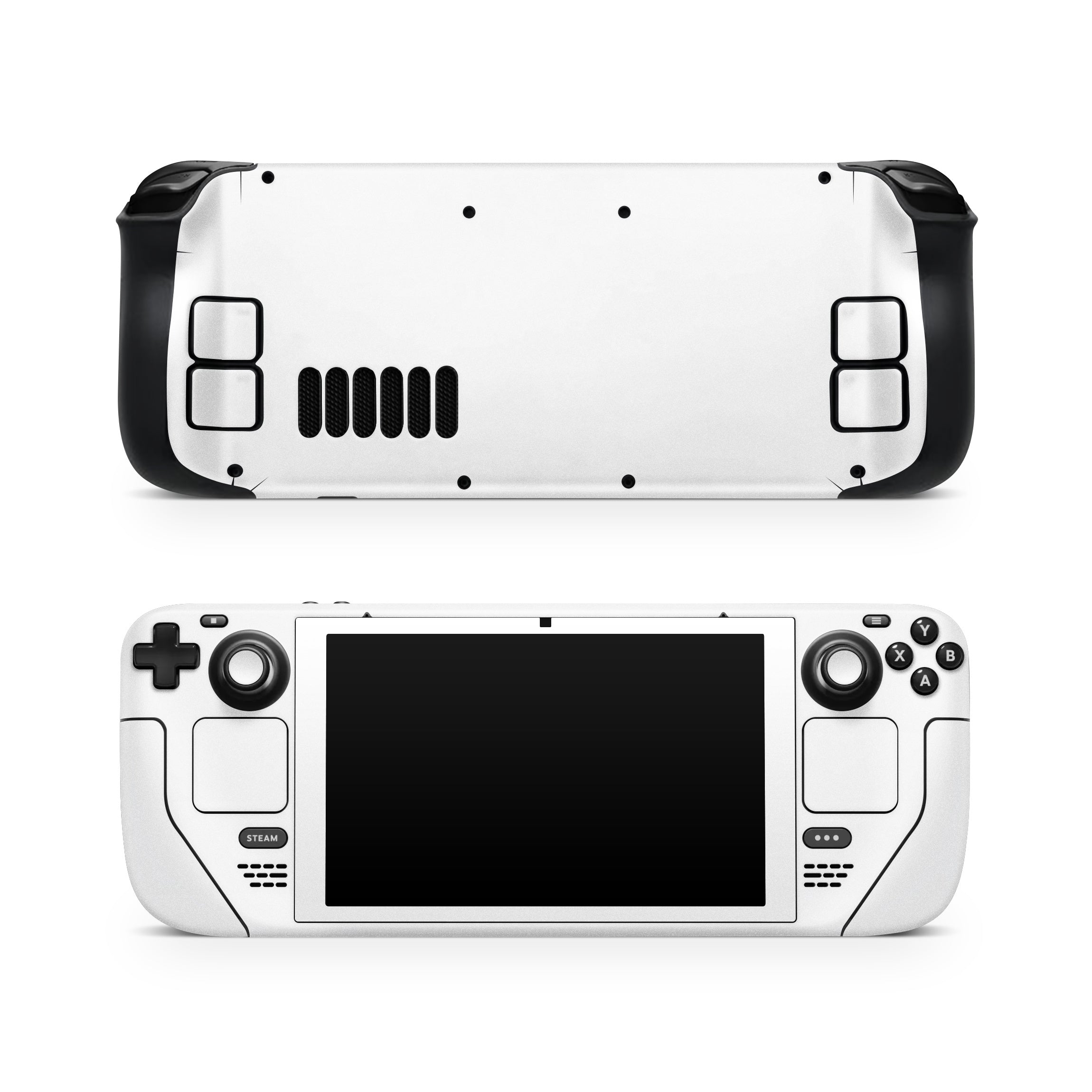 Solid State White - Valve Steam Deck Skin