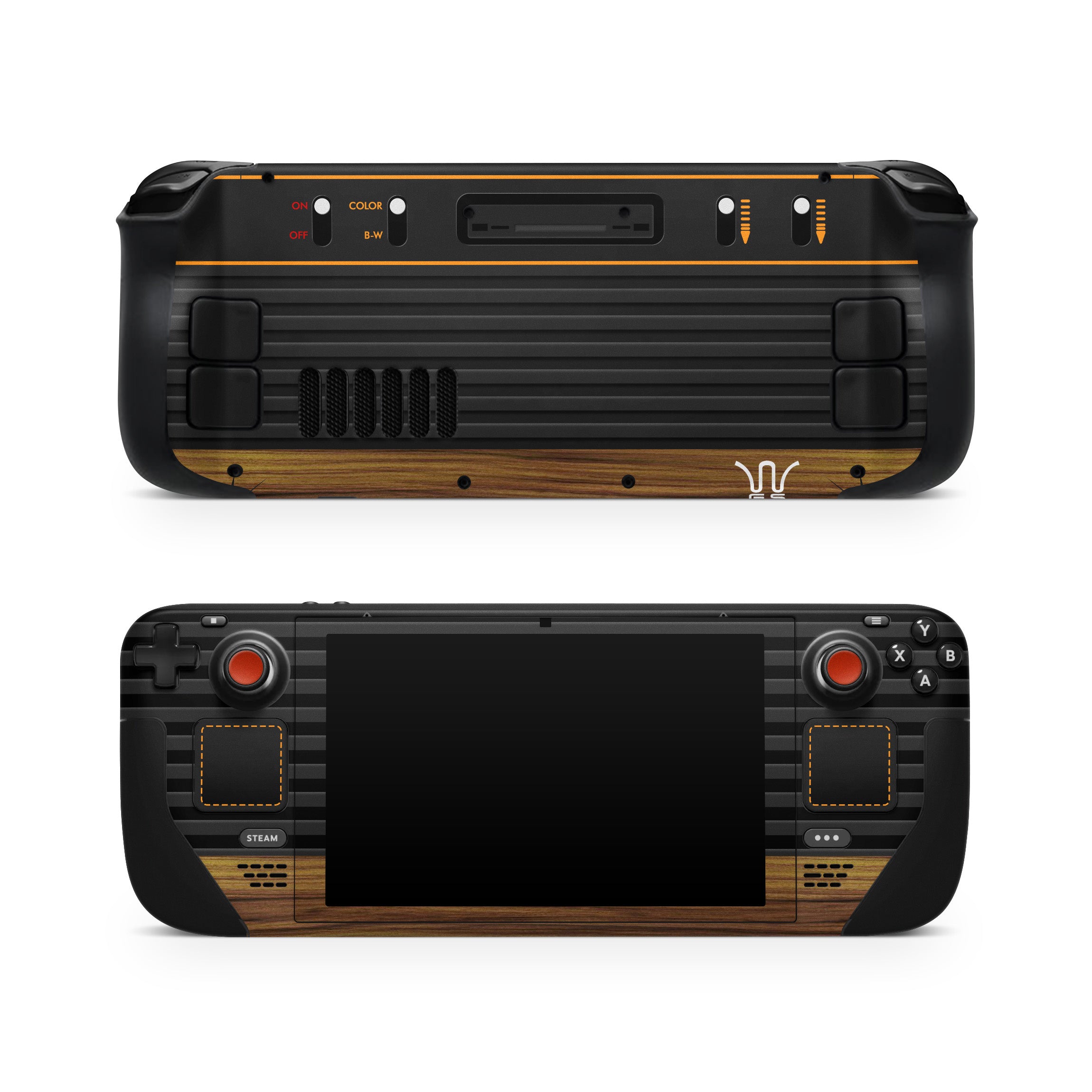 Wooden Gaming System - Valve Steam Deck Skin