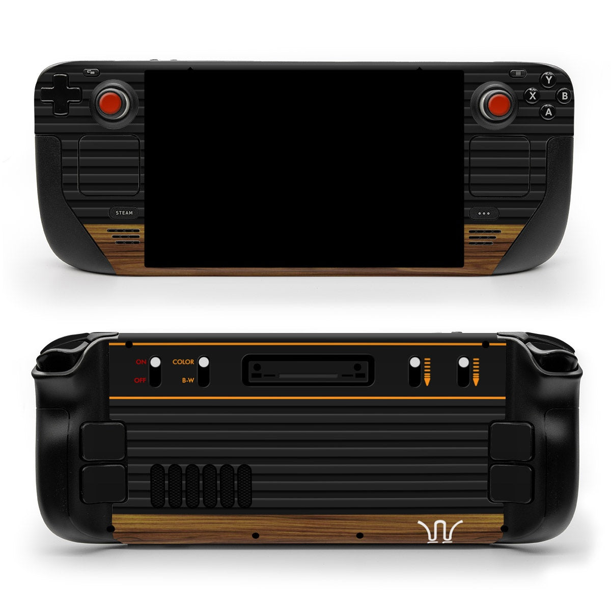 Wooden Gaming System - Valve Steam Deck Skin