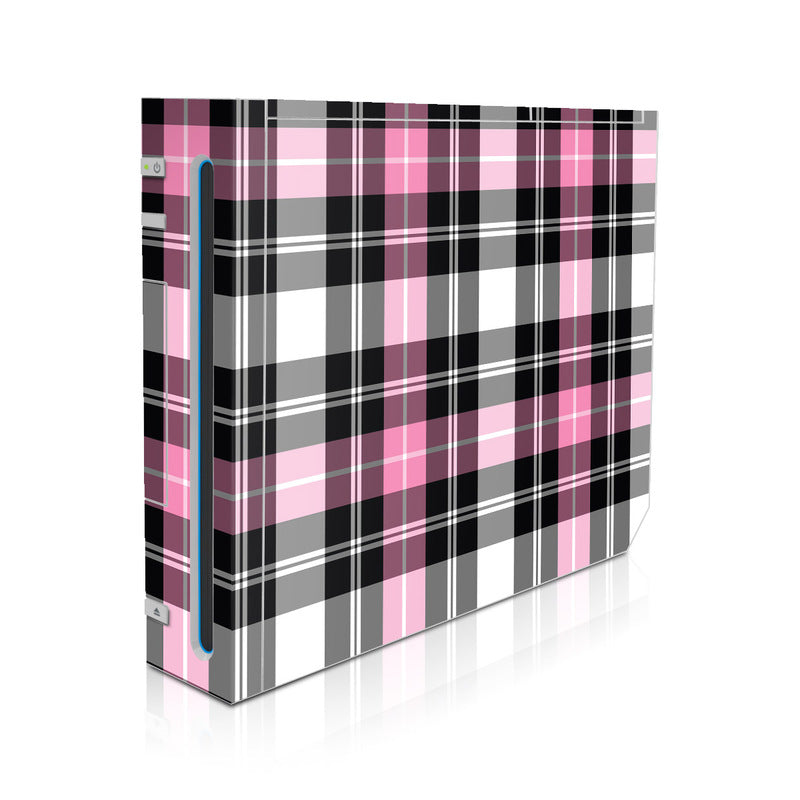 Pink Plaid - Nintendo Wii Skin