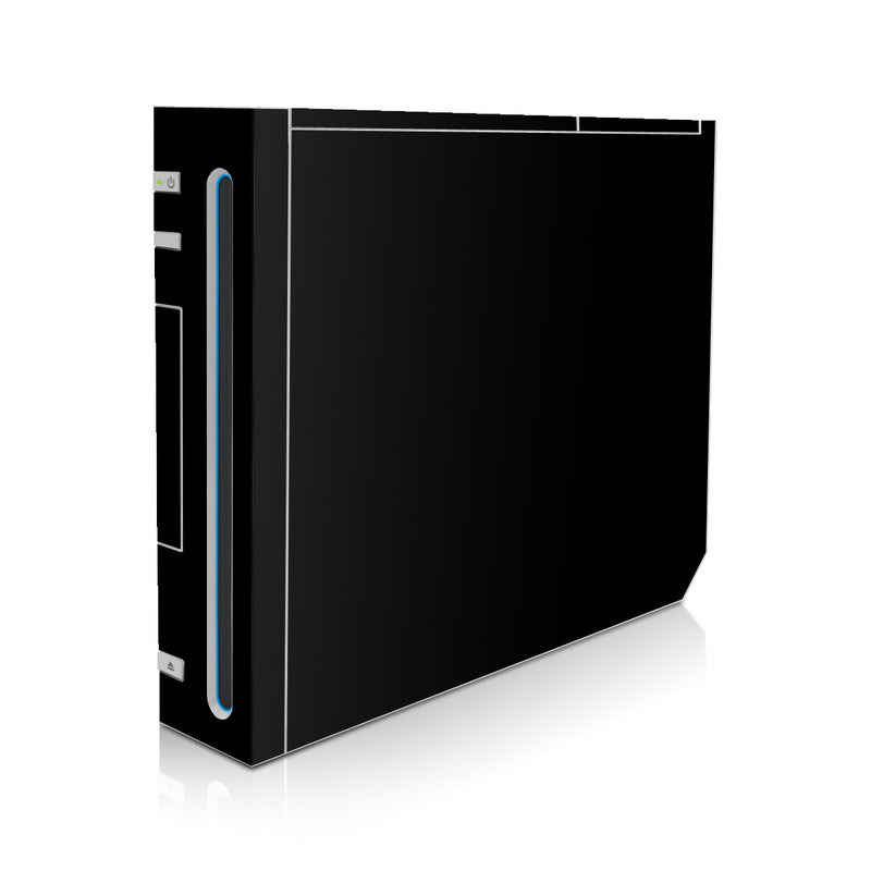 Solid State Black - Nintendo Wii Skin