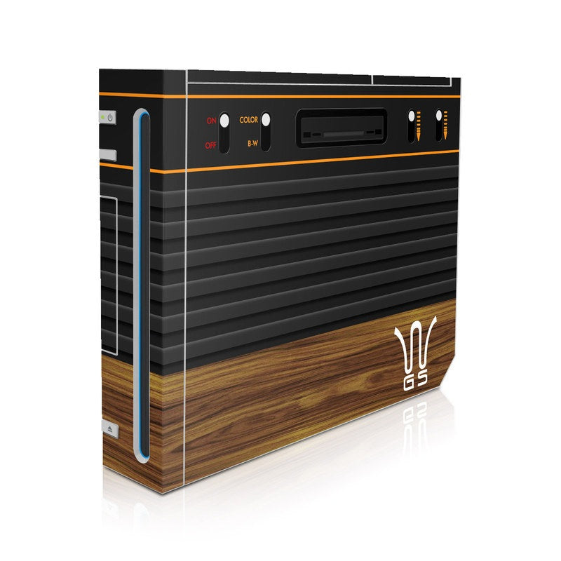 Wooden Gaming System - Nintendo Wii Skin