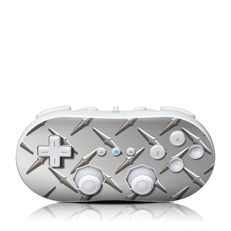 Diamond Plate - Nintendo Wii Classic Controller Skin
