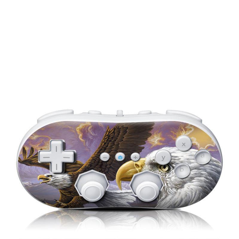 Eagle - Nintendo Wii Classic Controller Skin