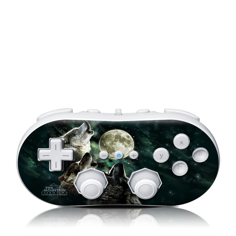 Three Wolf Moon - Nintendo Wii Classic Controller Skin