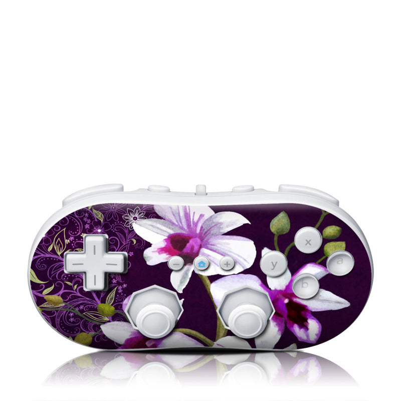 Violet Worlds - Nintendo Wii Classic Controller Skin