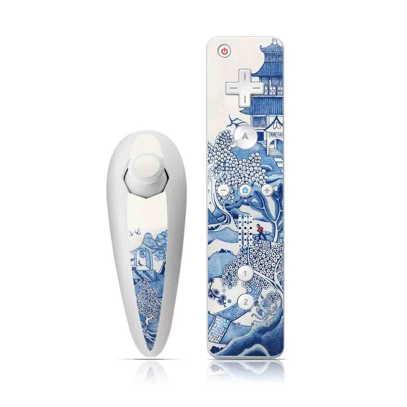 Blue Willow - Nintendo Wii Nunchuk Skin