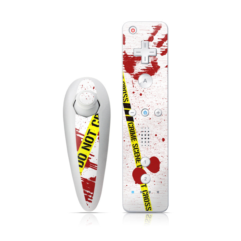 Crime Scene Revisited - Nintendo Wii Nunchuk Skin