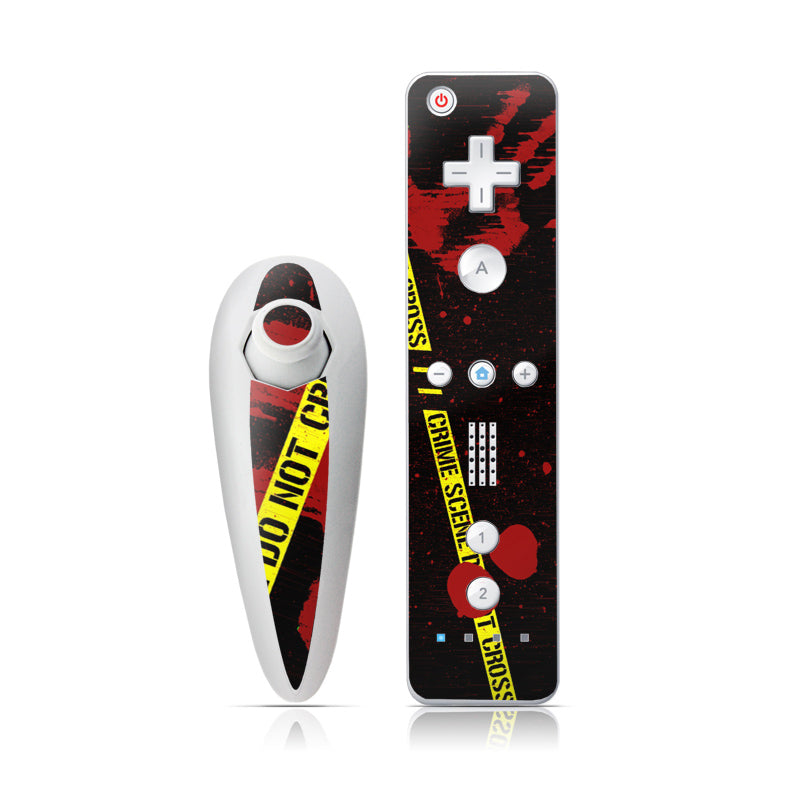 Crime Scene - Nintendo Wii Nunchuk Skin