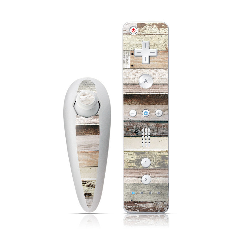 Eclectic Wood - Nintendo Wii Nunchuk Skin