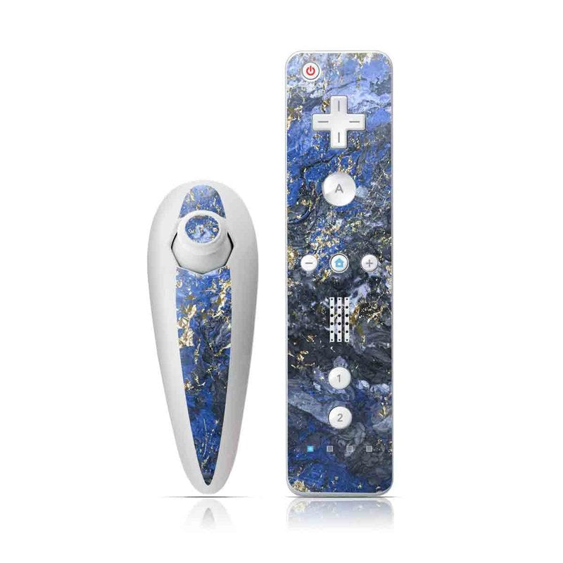 Gilded Ocean Marble - Nintendo Wii Nunchuk Skin