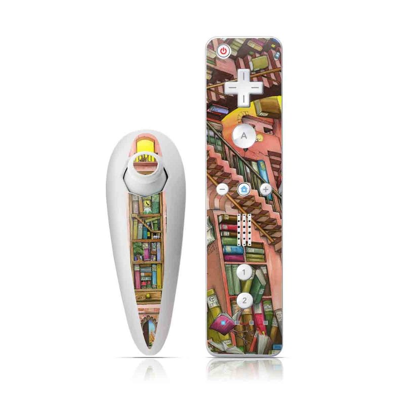 Library Magic - Nintendo Wii Nunchuk Skin