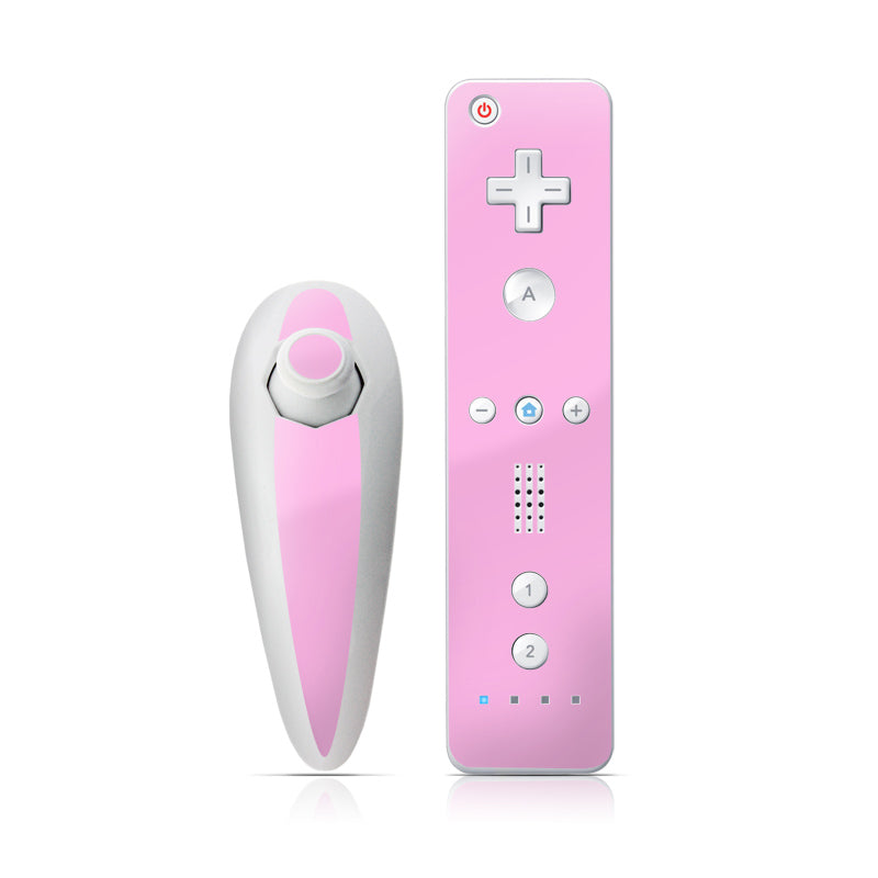 Solid State Pink - Nintendo Wii Nunchuk Skin