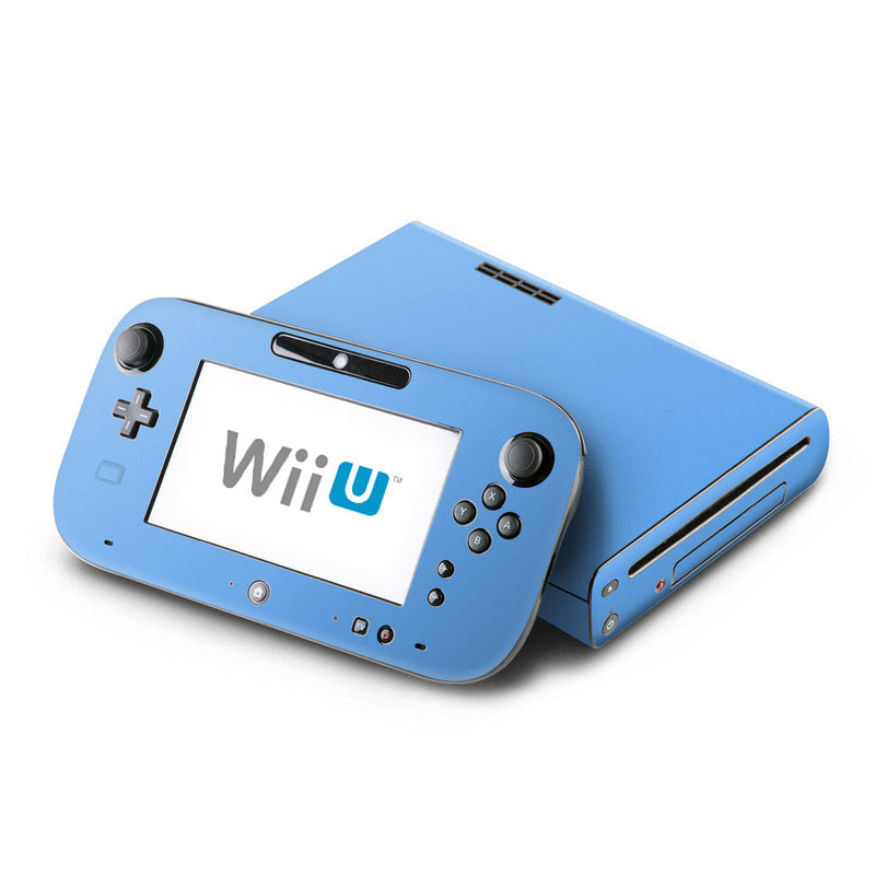 Solid State Blue - Nintendo Wii U Skin