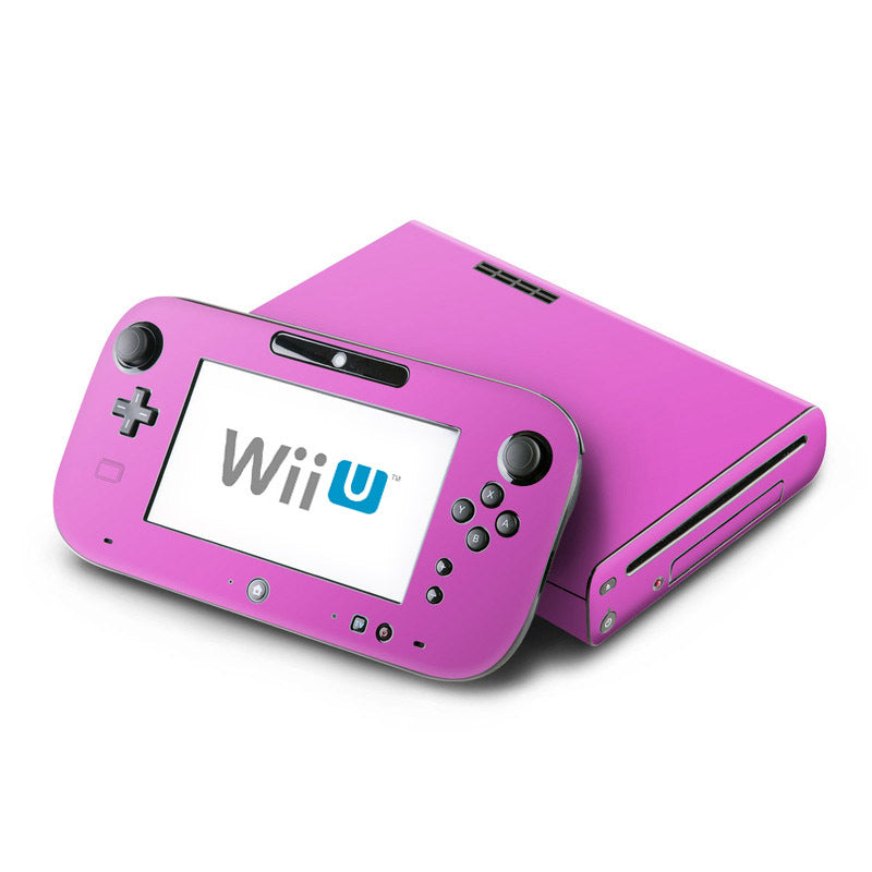 Solid State Vibrant Pink - Nintendo Wii U Skin