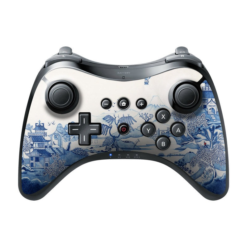 Blue Willow - Nintendo Wii U Pro Controller Skin