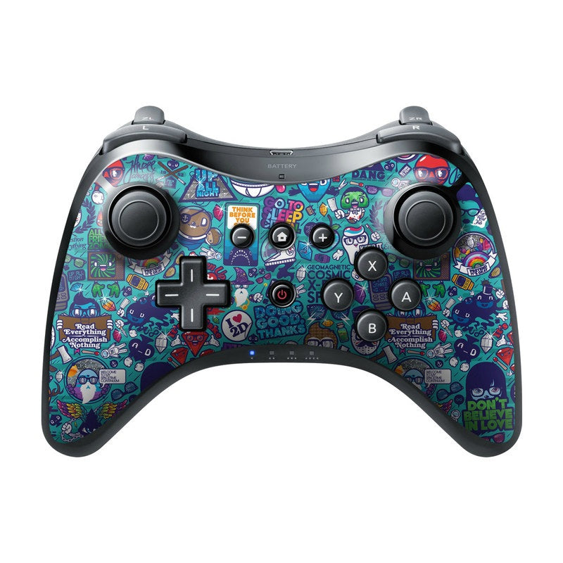 Cosmic Ray - Nintendo Wii U Pro Controller Skin