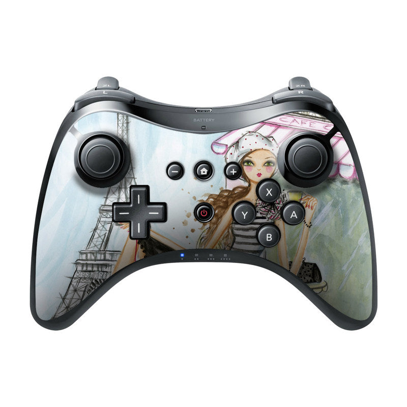 Cafe Paris - Nintendo Wii U Pro Controller Skin