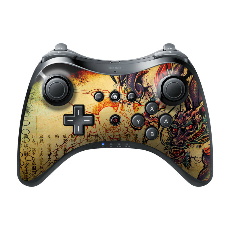 Dragon Legend - Nintendo Wii U Pro Controller Skin