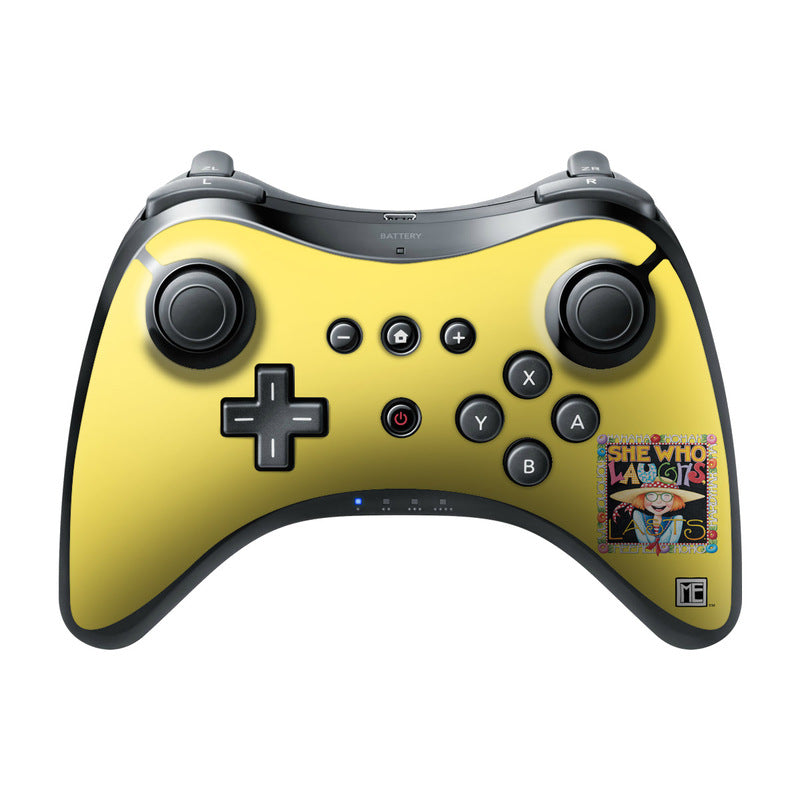 She Who Laughs - Nintendo Wii U Pro Controller Skin
