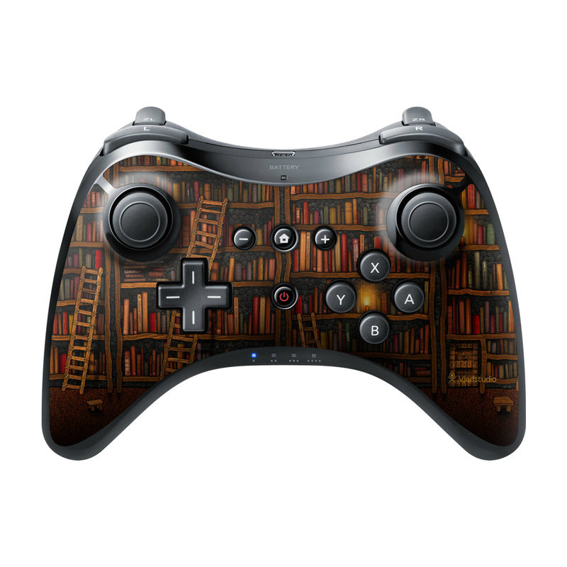 Library - Nintendo Wii U Pro Controller Skin