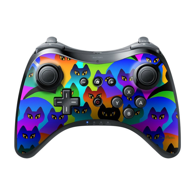 Rainbow Cats - Nintendo Wii U Pro Controller Skin