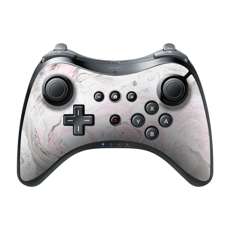 Rosa Marble - Nintendo Wii U Pro Controller Skin