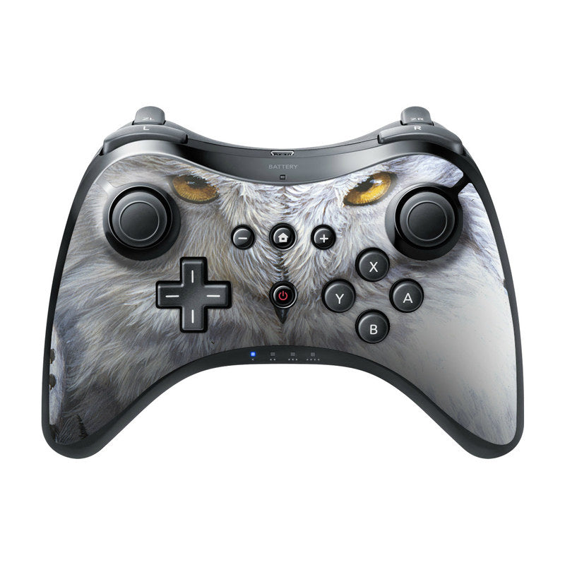 Snowy Owl - Nintendo Wii U Pro Controller Skin