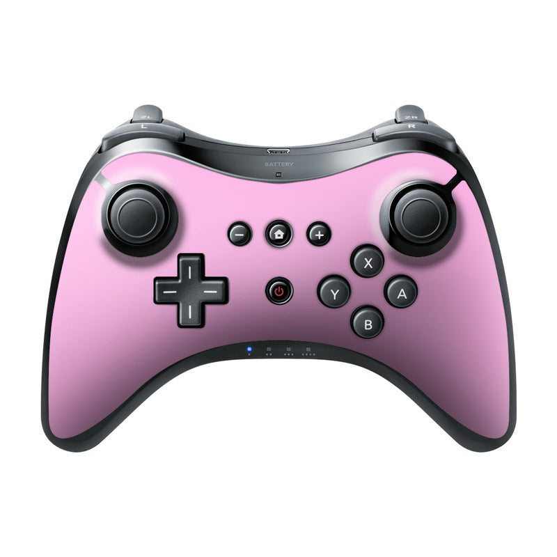 Solid State Pink - Nintendo Wii U Pro Controller Skin