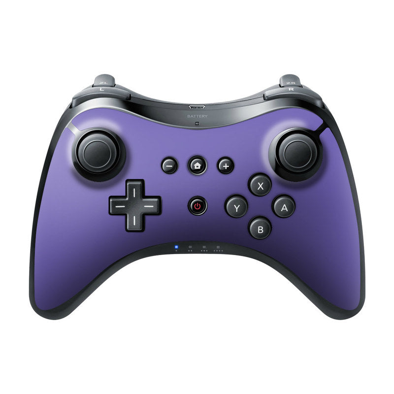 Solid State Purple - Nintendo Wii U Pro Controller Skin