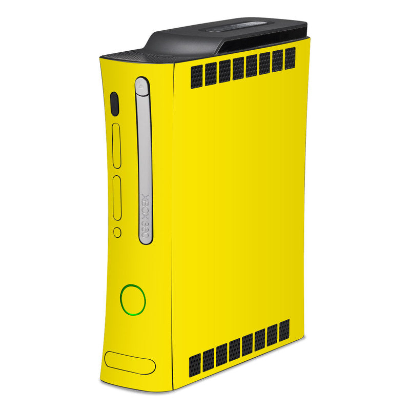 Solid State Yellow - Microsoft Xbox 360 Skin