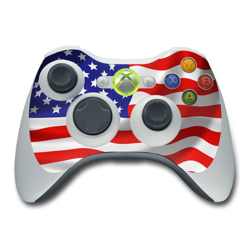 USA Flag - Microsoft Xbox 360 Controller Skin