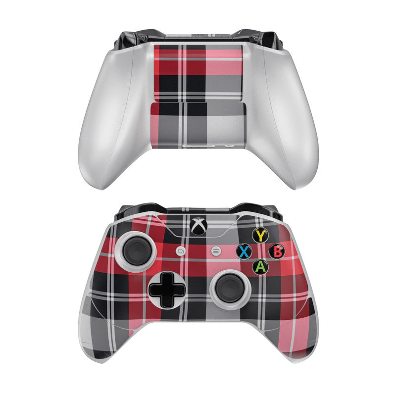 Red Plaid - Microsoft Xbox One Controller Skin