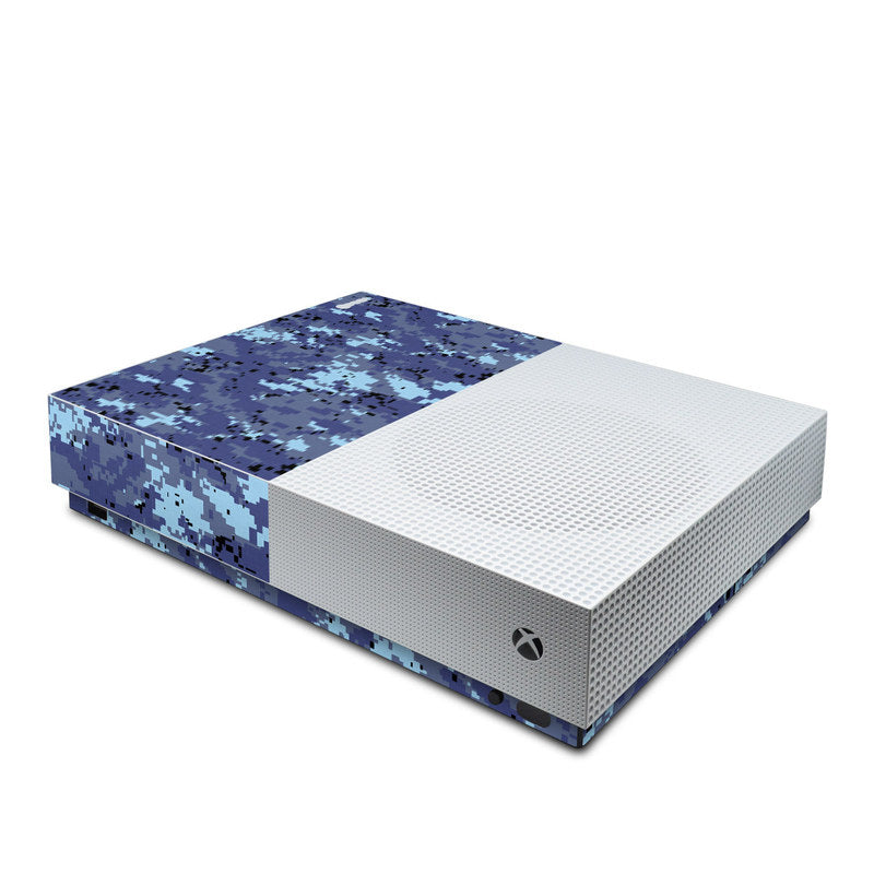 Digital Sky Camo - Microsoft Xbox One S All Digital Edition Skin