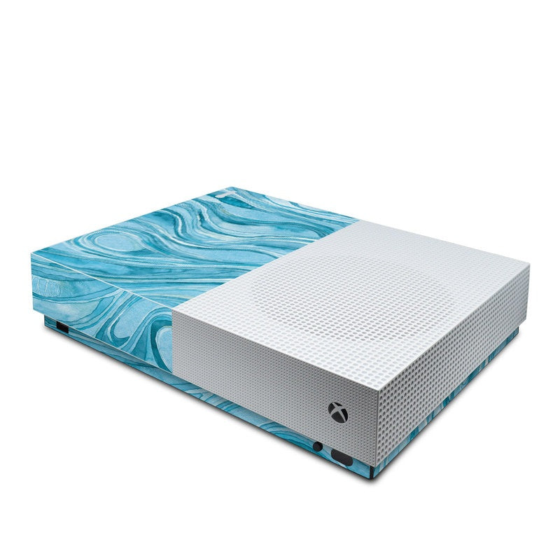 Ocean Blue - Microsoft Xbox One S All Digital Edition Skin