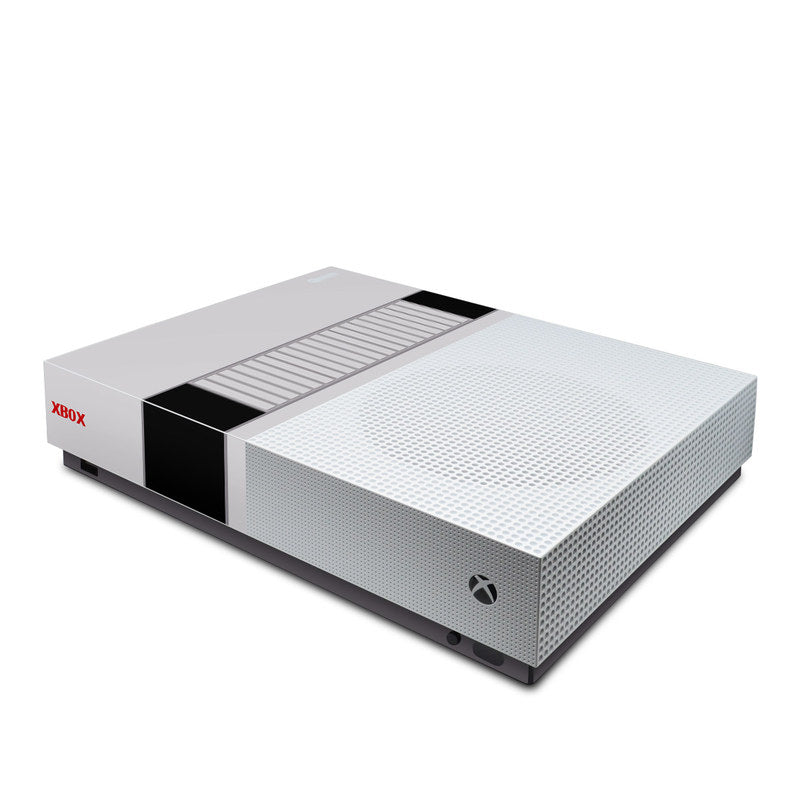 Retro Horizontal - Microsoft Xbox One S All Digital Edition Skin