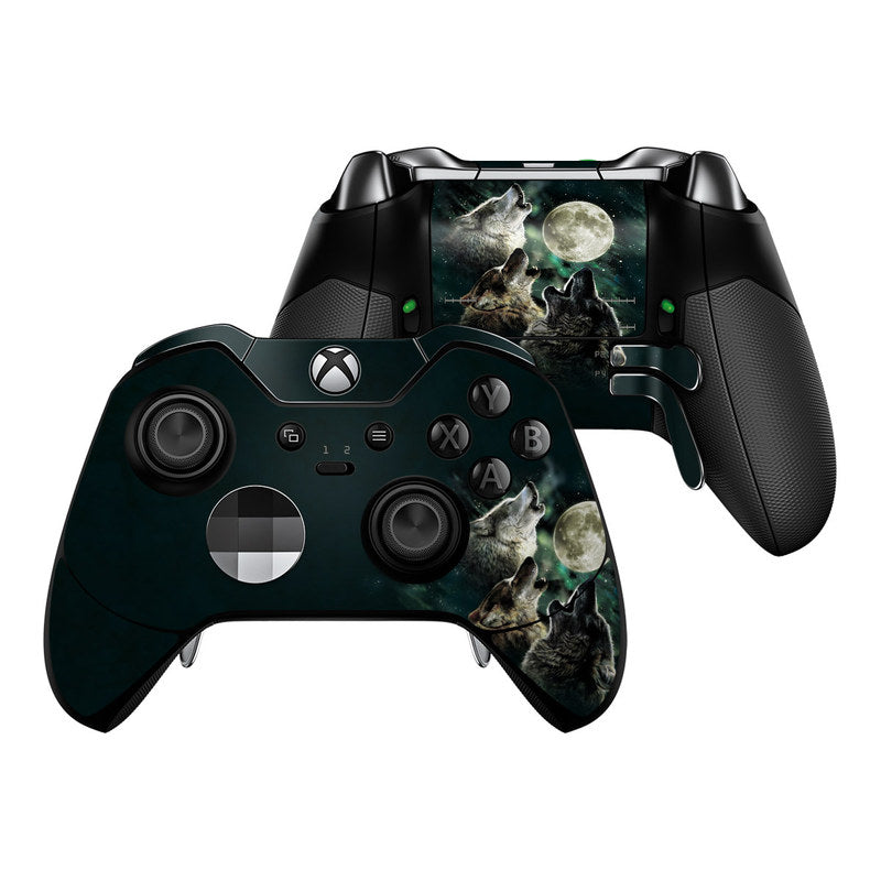 Three Wolf Moon - Microsoft Xbox One Elite Controller Skin