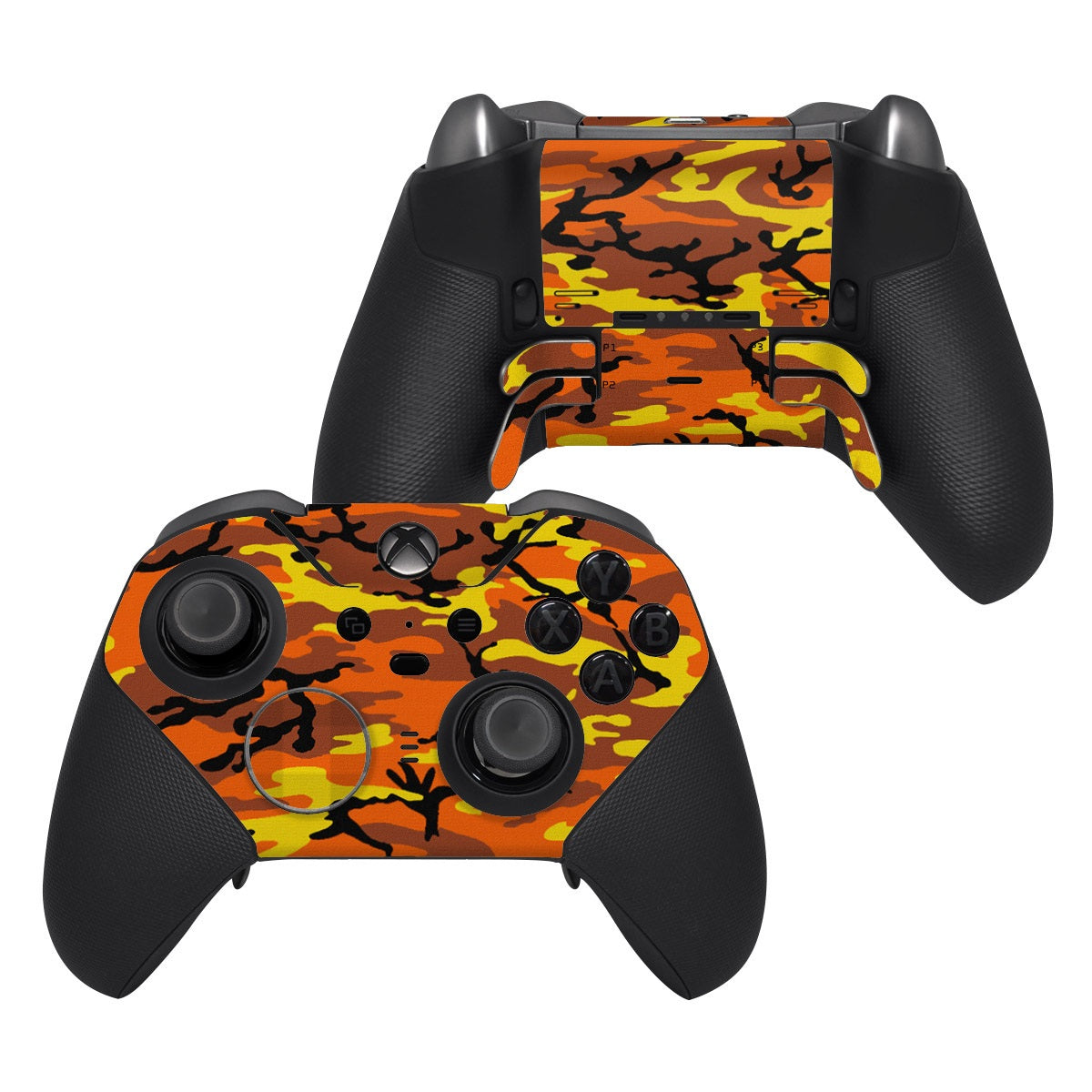 Orange Camo - Microsoft Xbox One Elite Controller 2 Skin