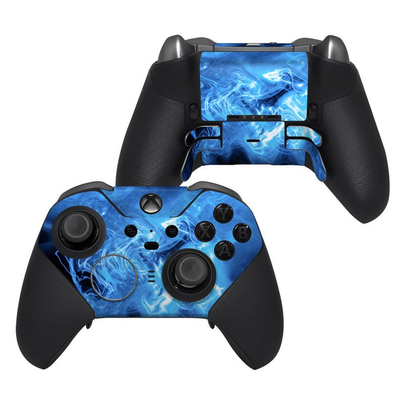 Blue Quantum Waves - Microsoft Xbox One Elite Controller 2 Skin