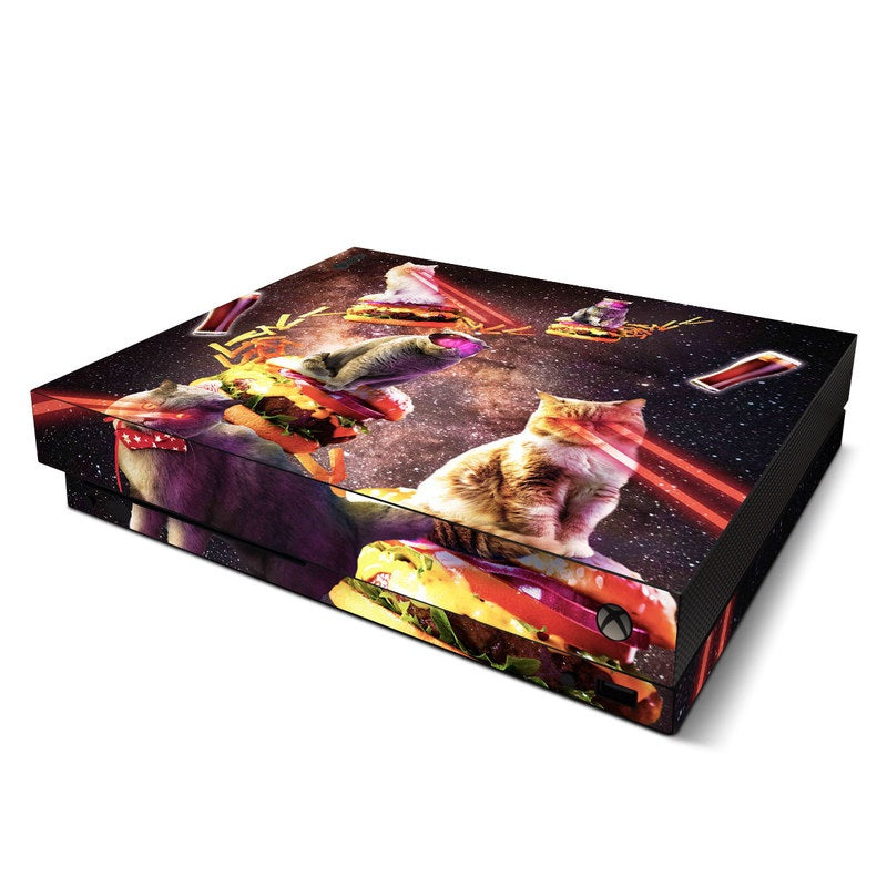 Burger Cats - Microsoft Xbox One X Skin