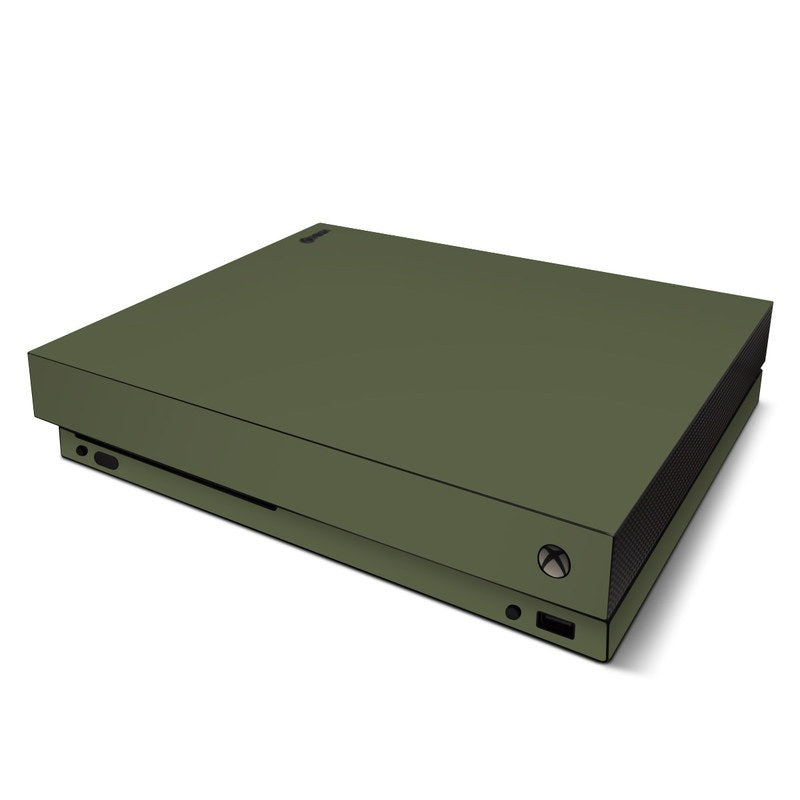 Solid State Olive Drab - Microsoft Xbox One X Skin