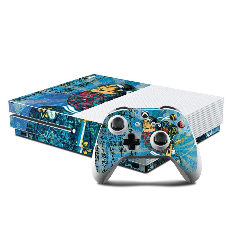 Samurai Honor - Microsoft Xbox One S Console and Controller Kit Skin