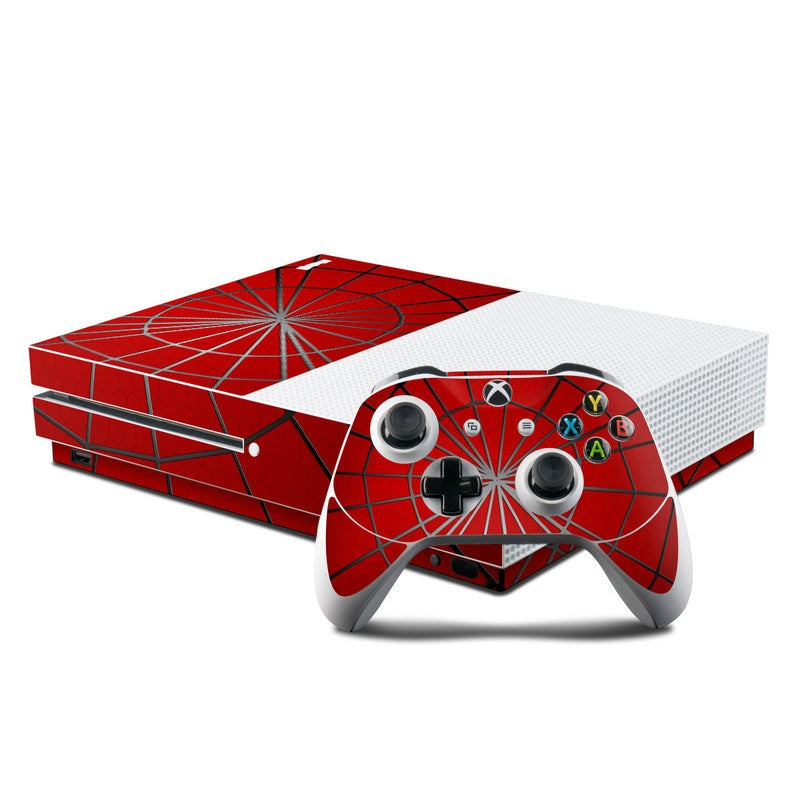 Webslinger - Microsoft Xbox One S Console and Controller Kit Skin